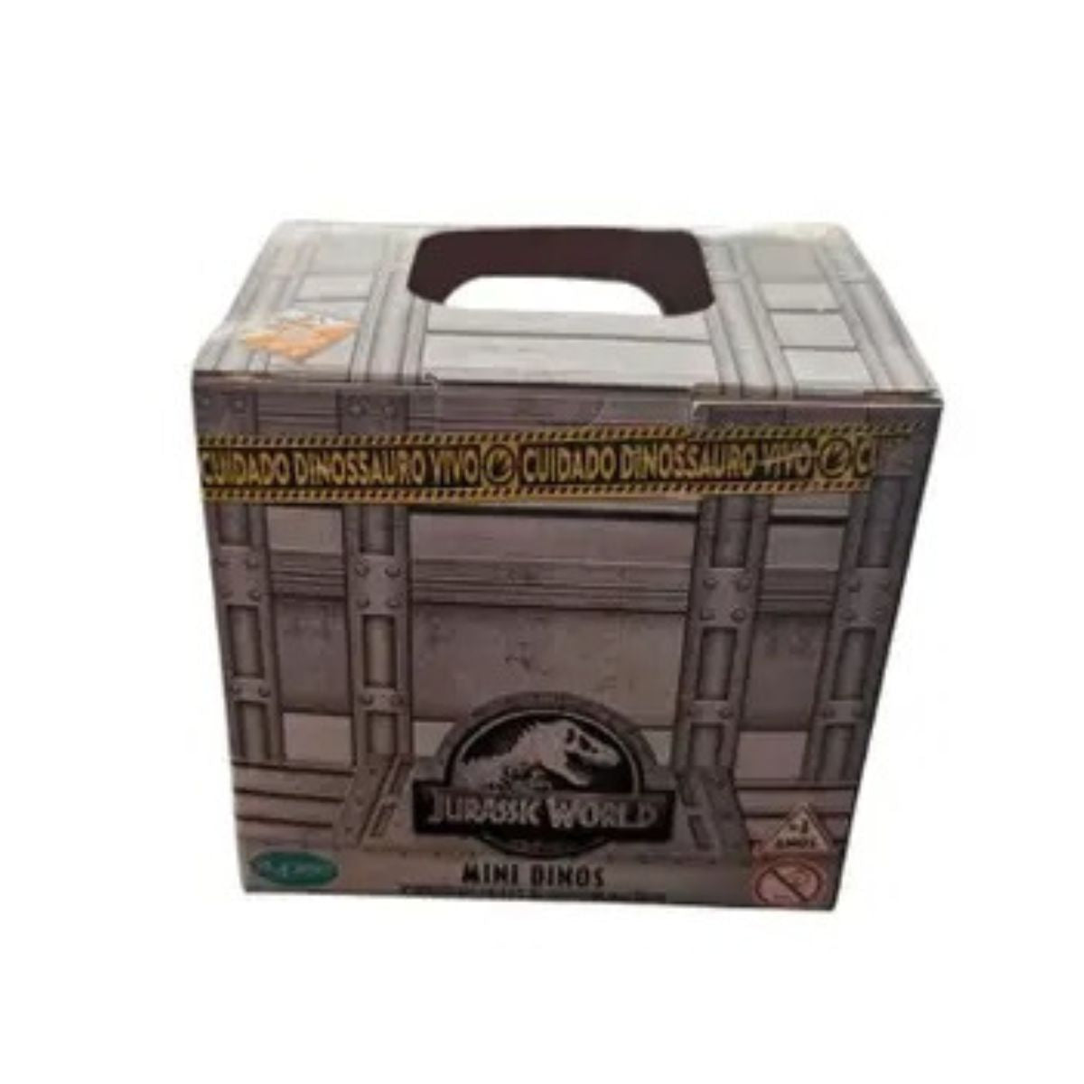 Mini Dino Echo Laranja Na Casinha Jurassic Word - Pupee Mini Dino Echo Laranja Na Casinha Jurassic Word - Pupee